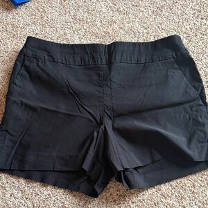 New York & Company Black High Waist Shorts